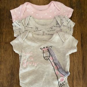 3 piece onesie set